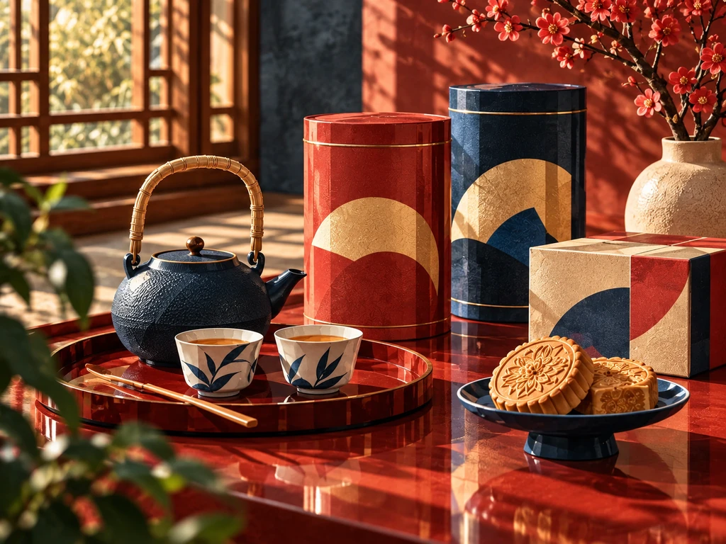 京东老字号消费白皮书及传播长图实景风格产品展示