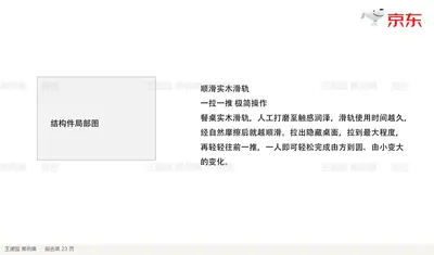 顺滑实木滑轨