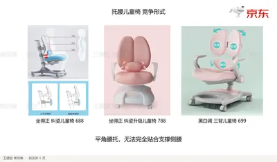 坐得正纠姿儿童椅688