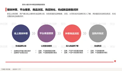 媒体种草、平台搜索、商品浏览、购买转化，构成新品销售闭环