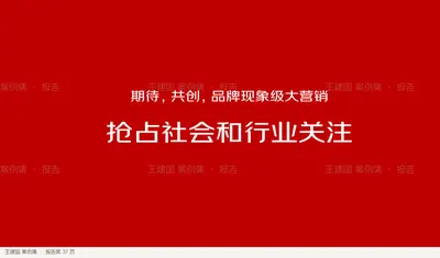 期待，共创，品牌现象级大营销
